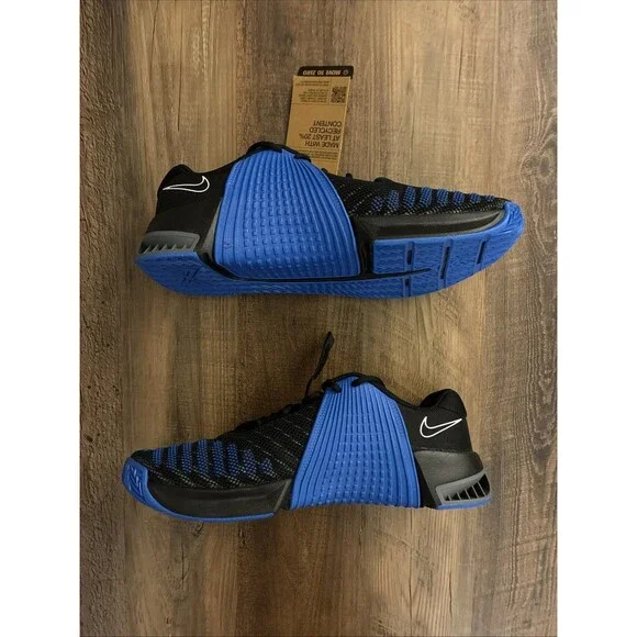 Nike Metcon 9 TB Black Signal Blue Men Size 10.5 Gym Shoes  display picture 2